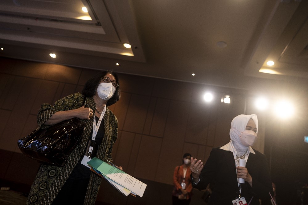 Pembukaan Multi-Hazard Early Warning Conference III (MHEWC-III) di Nusa Dua  Bali