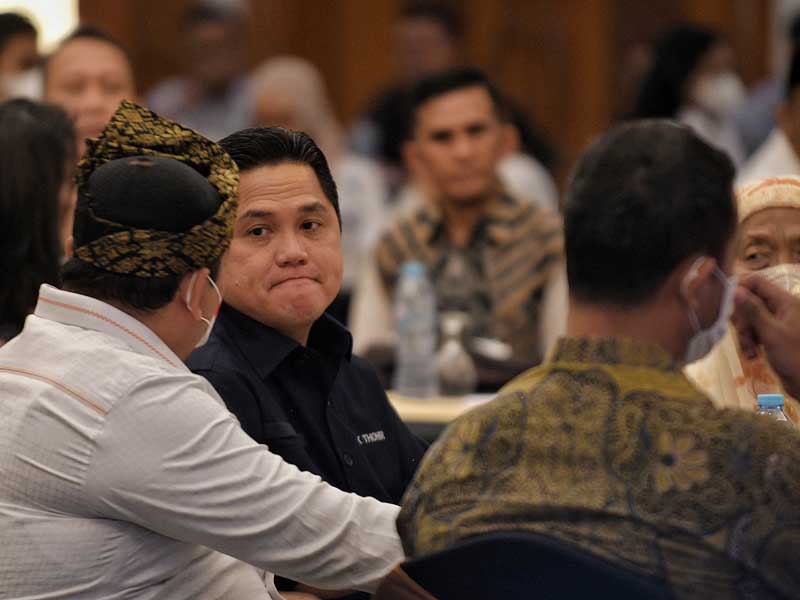 Erick Thohir Hadiri Perinatan 12 Mei Tragedi Trisakti