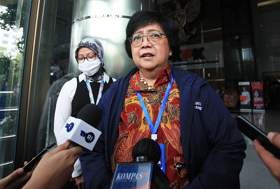 Mengikuti Pembekalan Antikorupsi dari KPK 