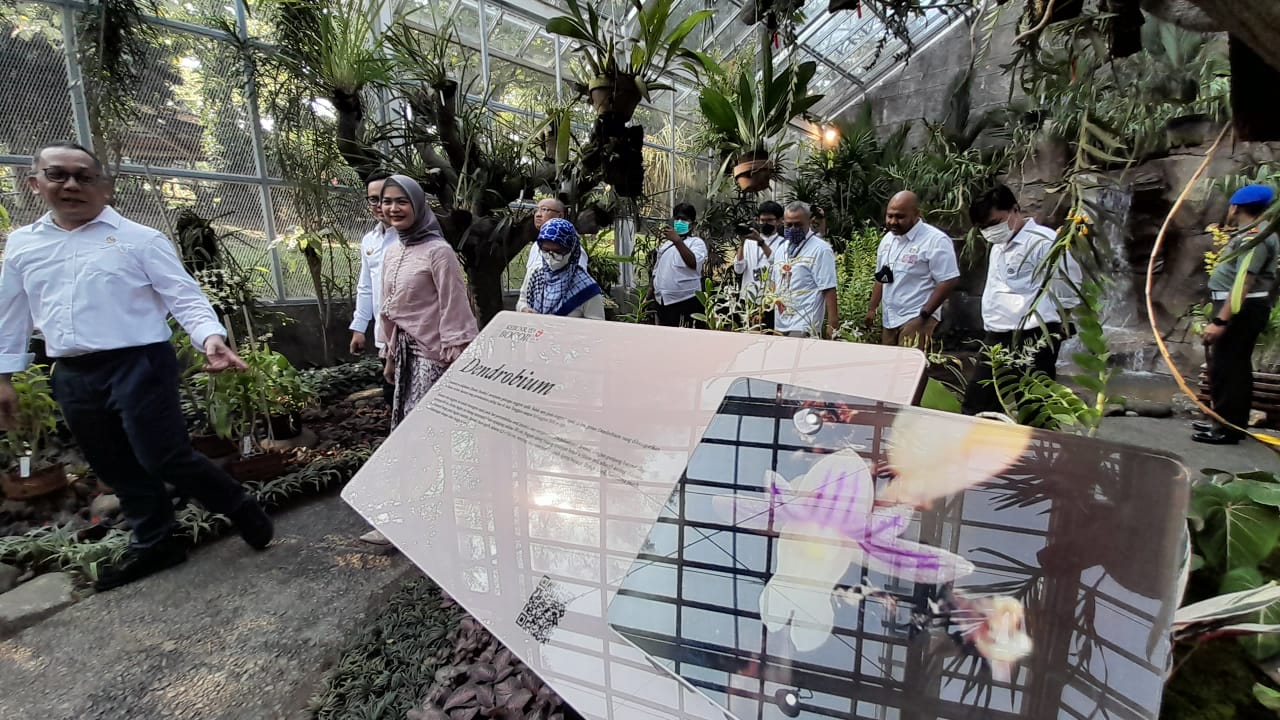 BRIN Meluncurkan Griya Anggrek Wajah Baru di Kebun Raya Bogor
