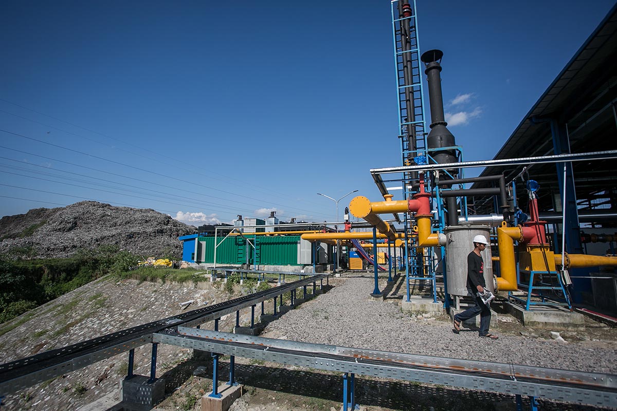 Pembangkit Listrik Tenaga Sampah 