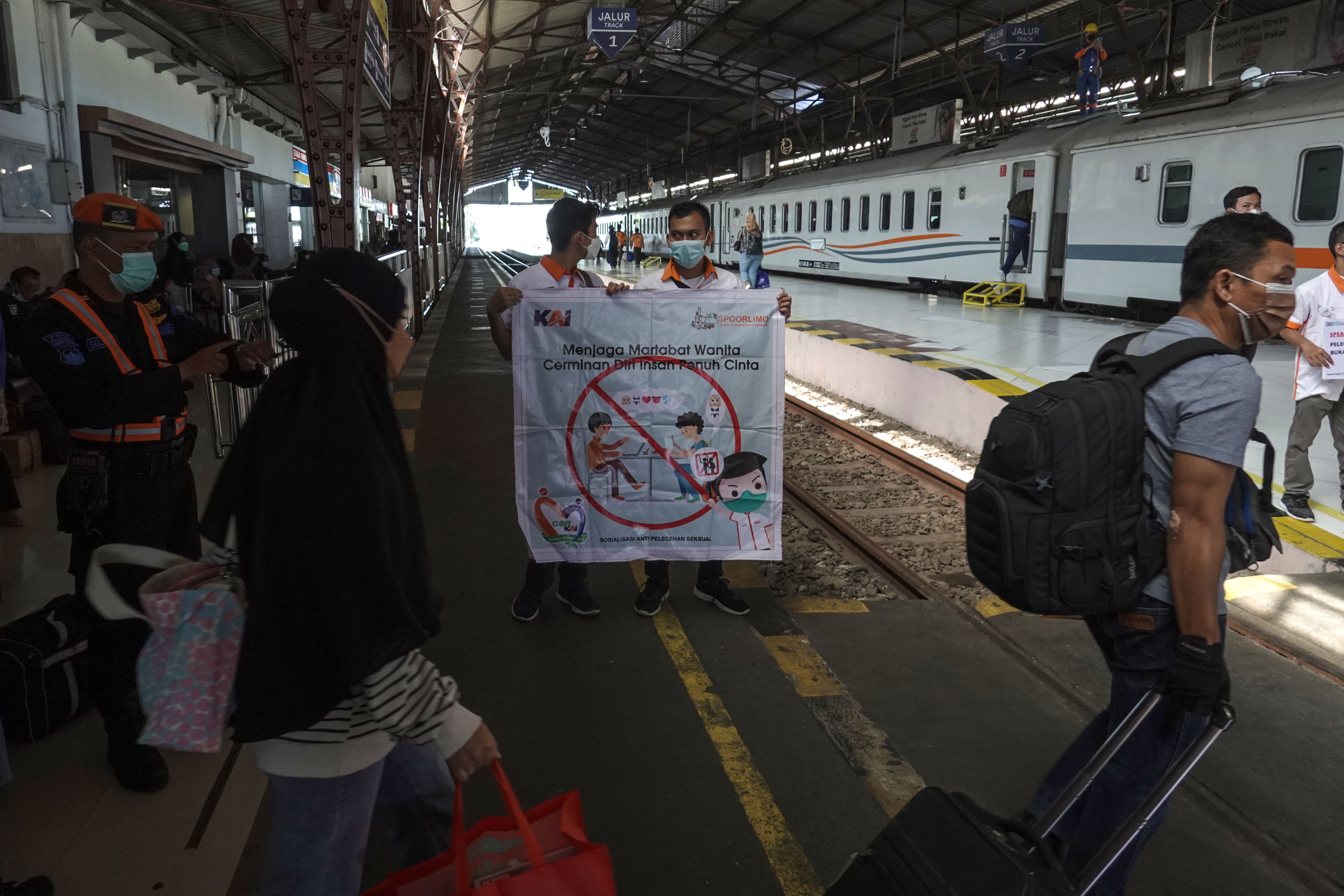 Kampanye Cegah Tindak Kekerasan Seksual KAI