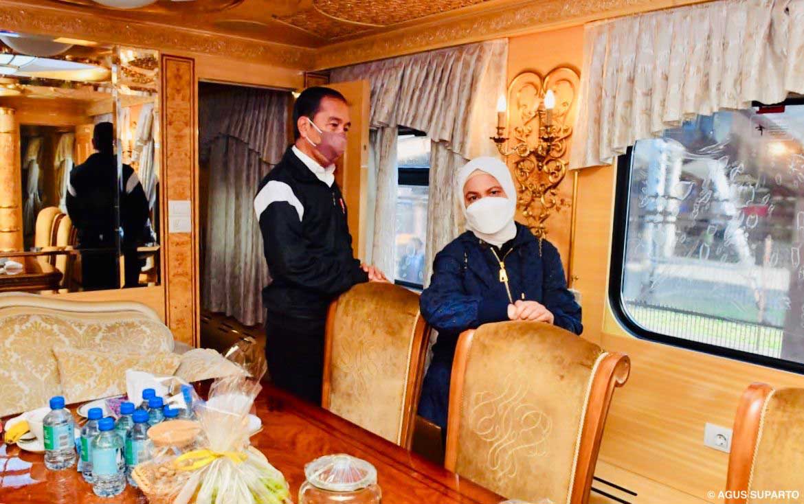 Presiden Joko Widodo Menuju Rusia Setelah Meninggalkan Ukraina