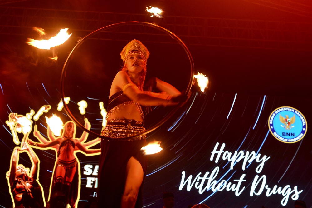 Malam Renungan Hari Anti Narkotika Internasional 2022 di  Bali