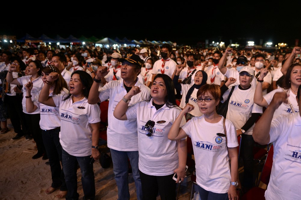 Malam Renungan Hari Anti Narkotika Internasional 2022 di  Bali