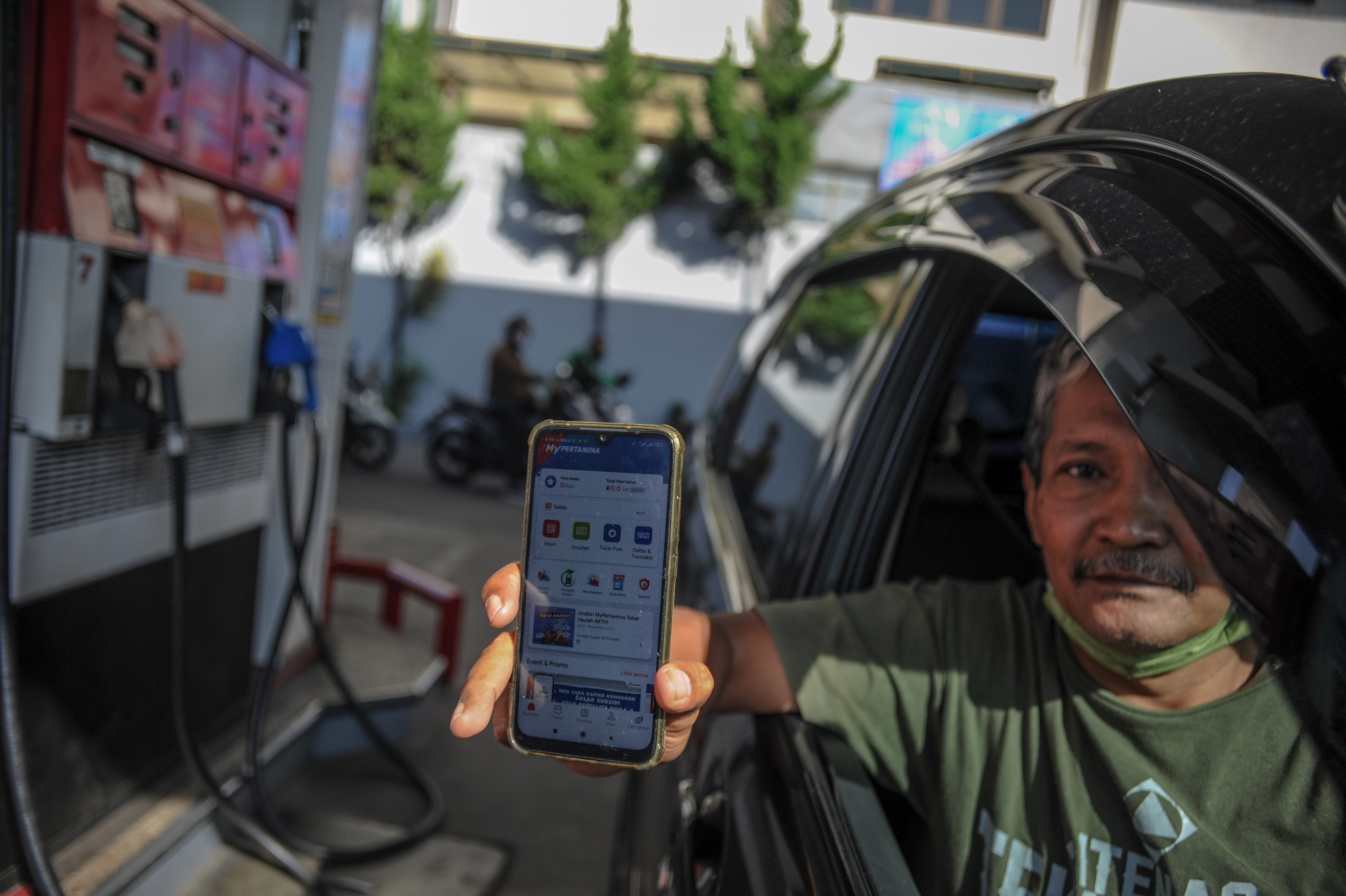 Uji Coba Pembelian Pertalite Menggunakan Aplikasi