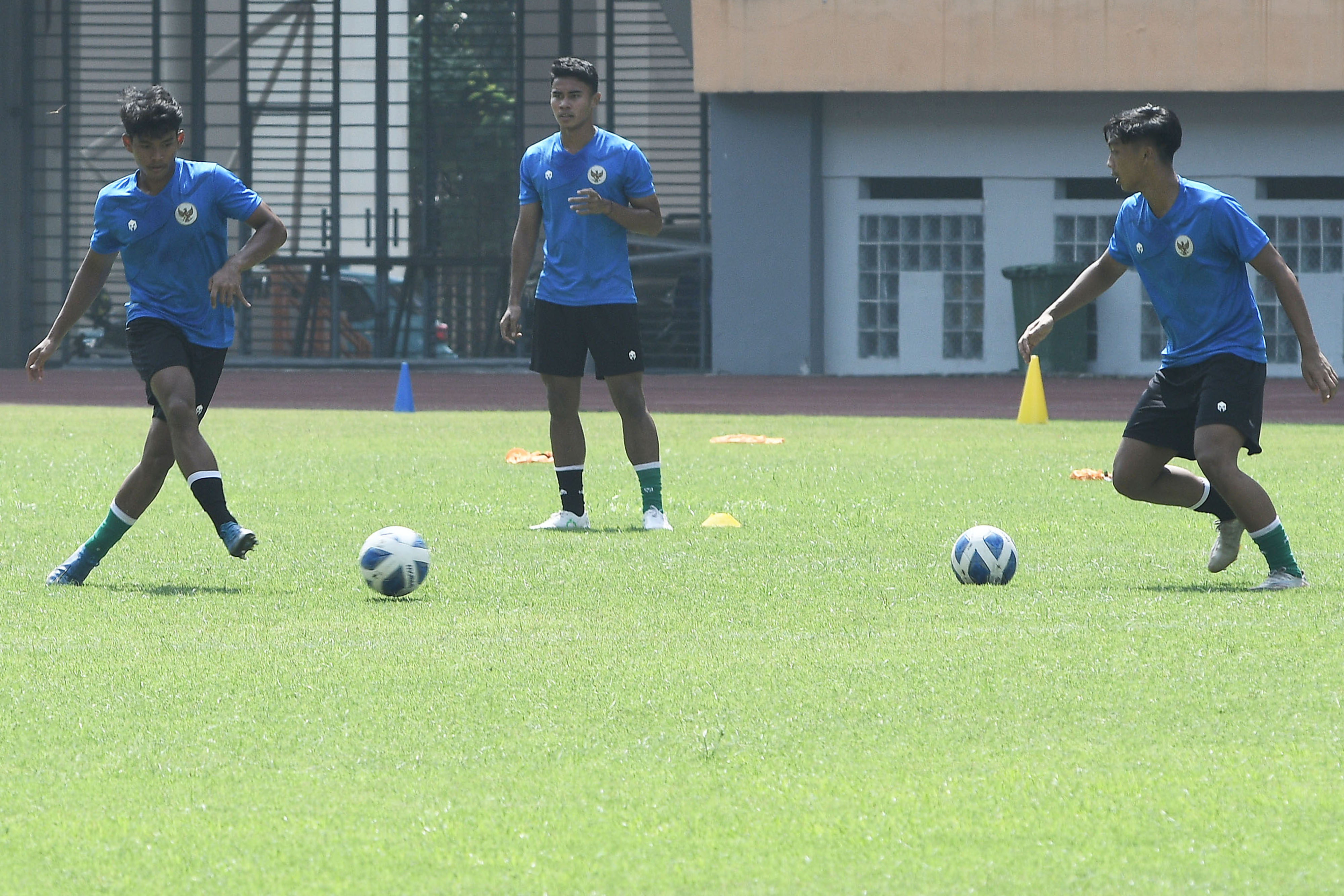 Latihan Timnas U19 Jelang Melawan Vietnam