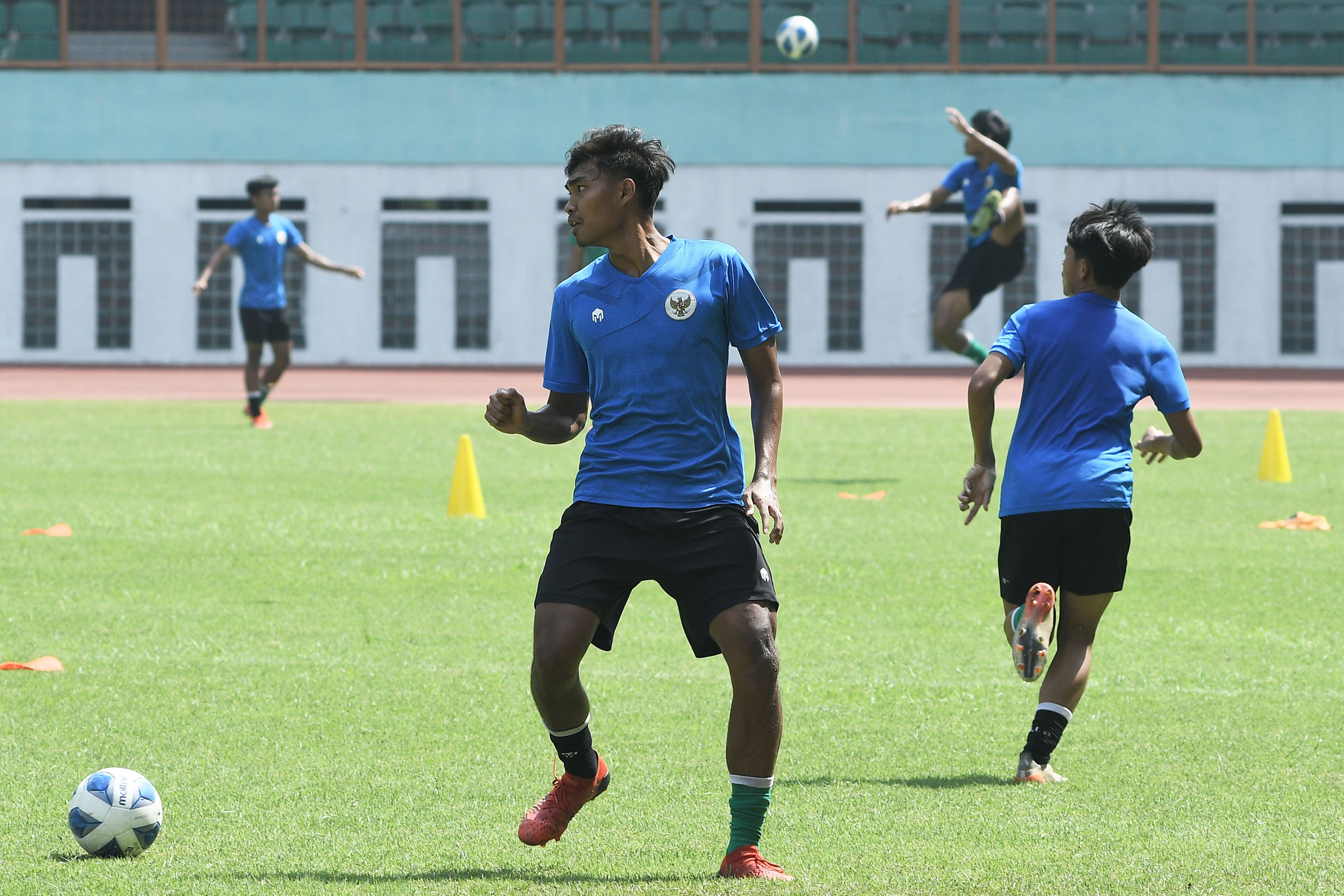 Latihan Timnas U19 Jelang Melawan Vietnam