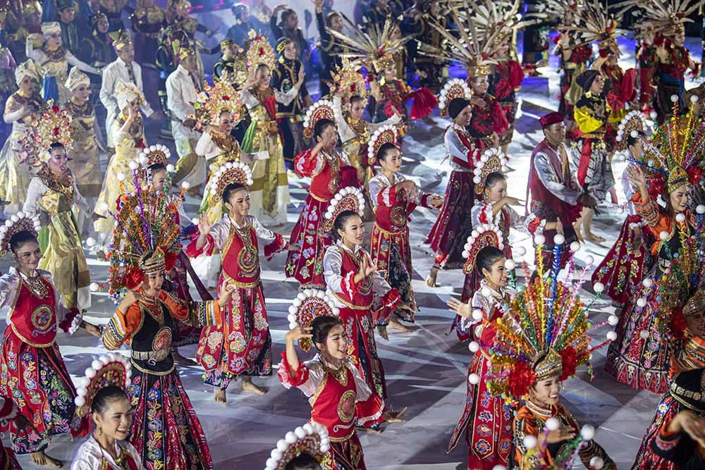 Kemeriahan Pembukaan Fornas 2021