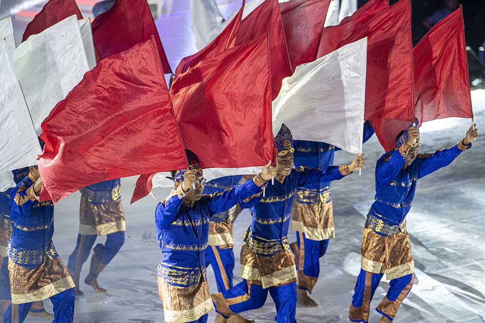 Kemeriahan Pembukaan Fornas 2021