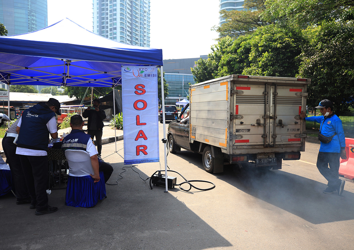 Uji Emisi Kendaraan Gratis