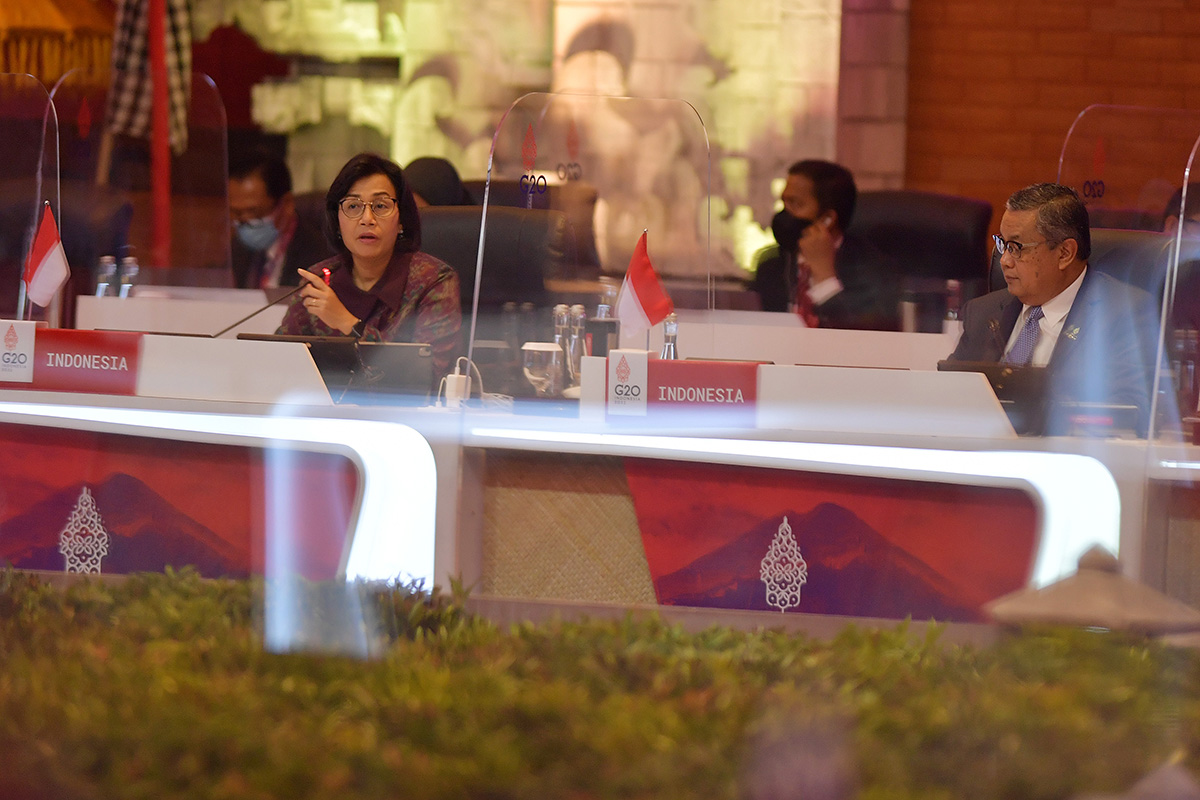  Pertemuan Menteri Keuangan dan Gubernur Bank Sentral  G20