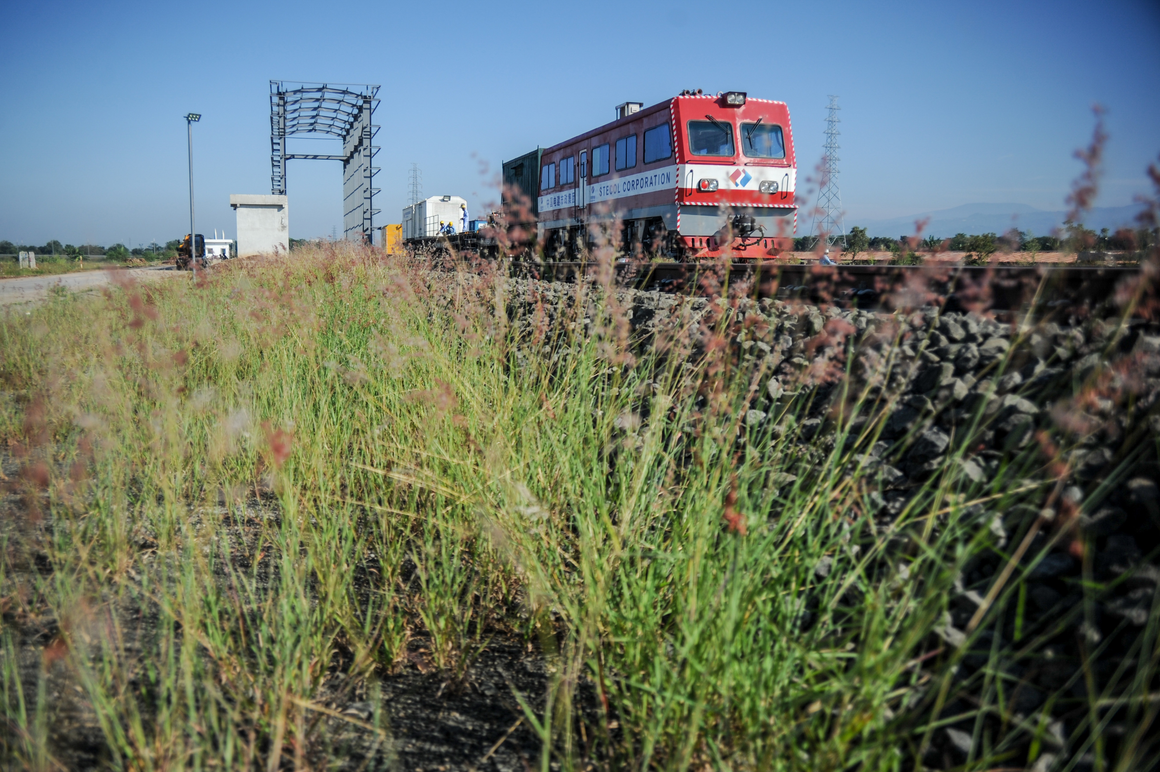 Progres Pembangunan  Kereta Cepat Jakarta Bandung 