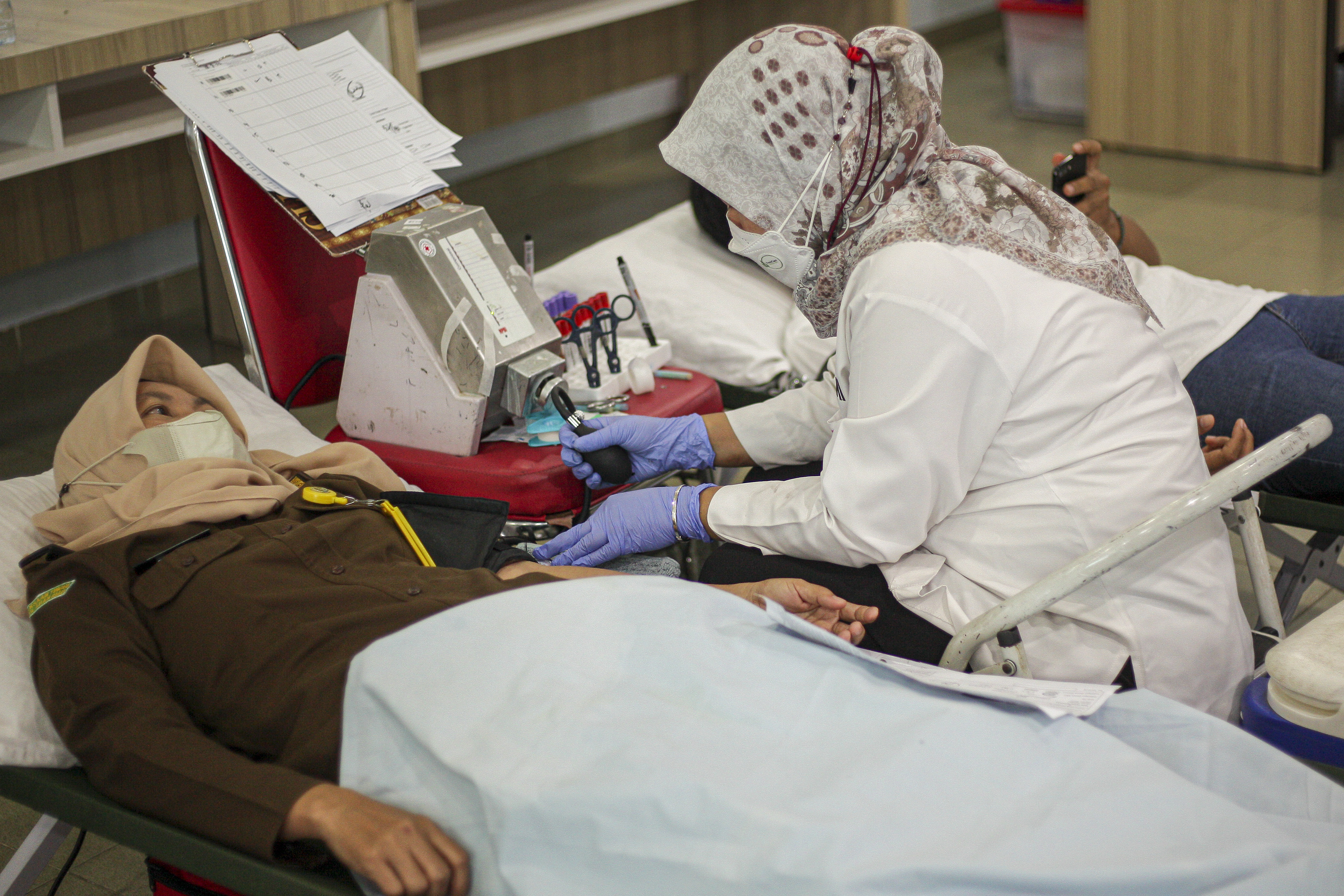 Donor Darah  Dalam Rangka Hari Bhakti Adhyaksa ke-62