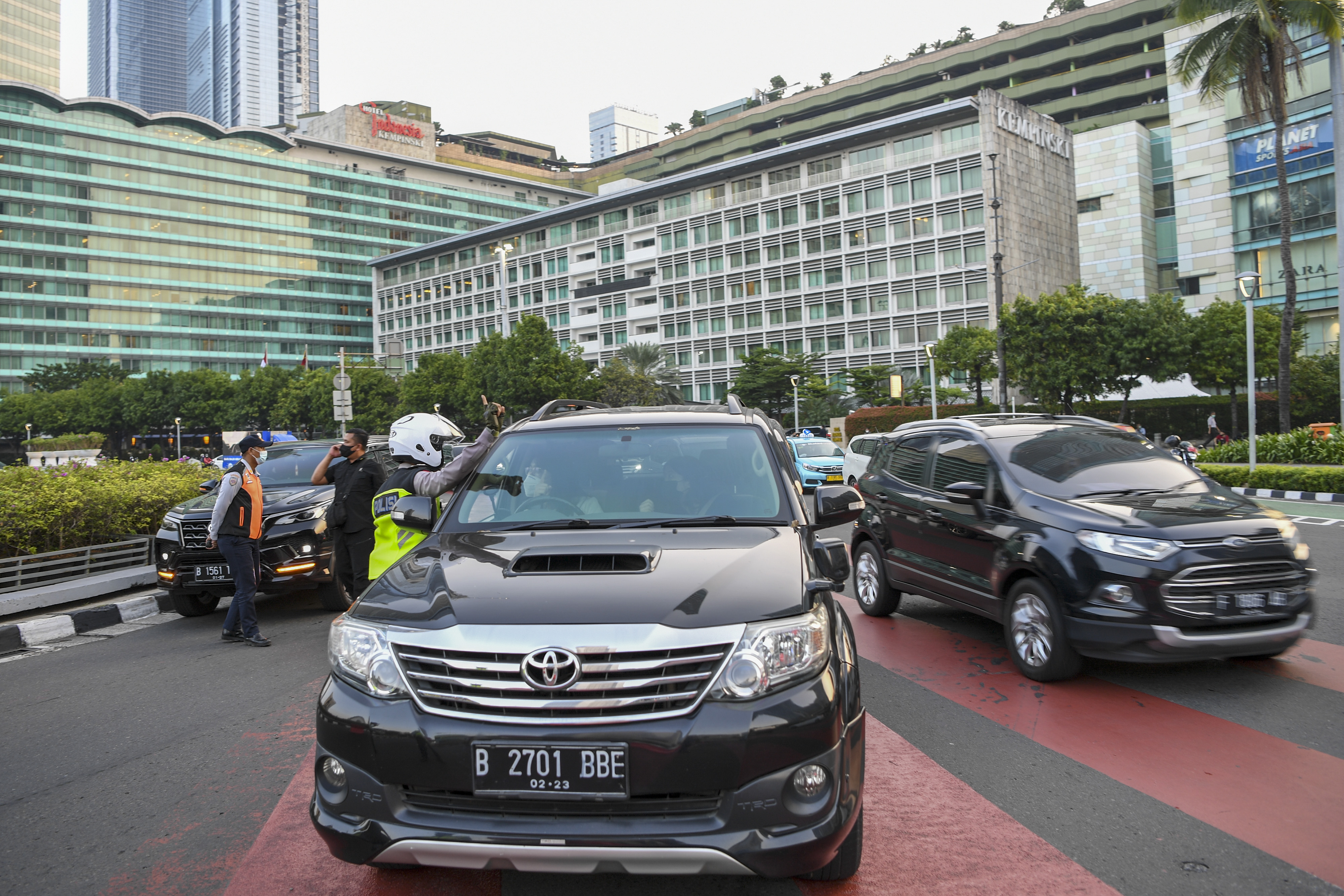 Rekayasa Lalulintas di Bundaran HI Berlaku Permanen