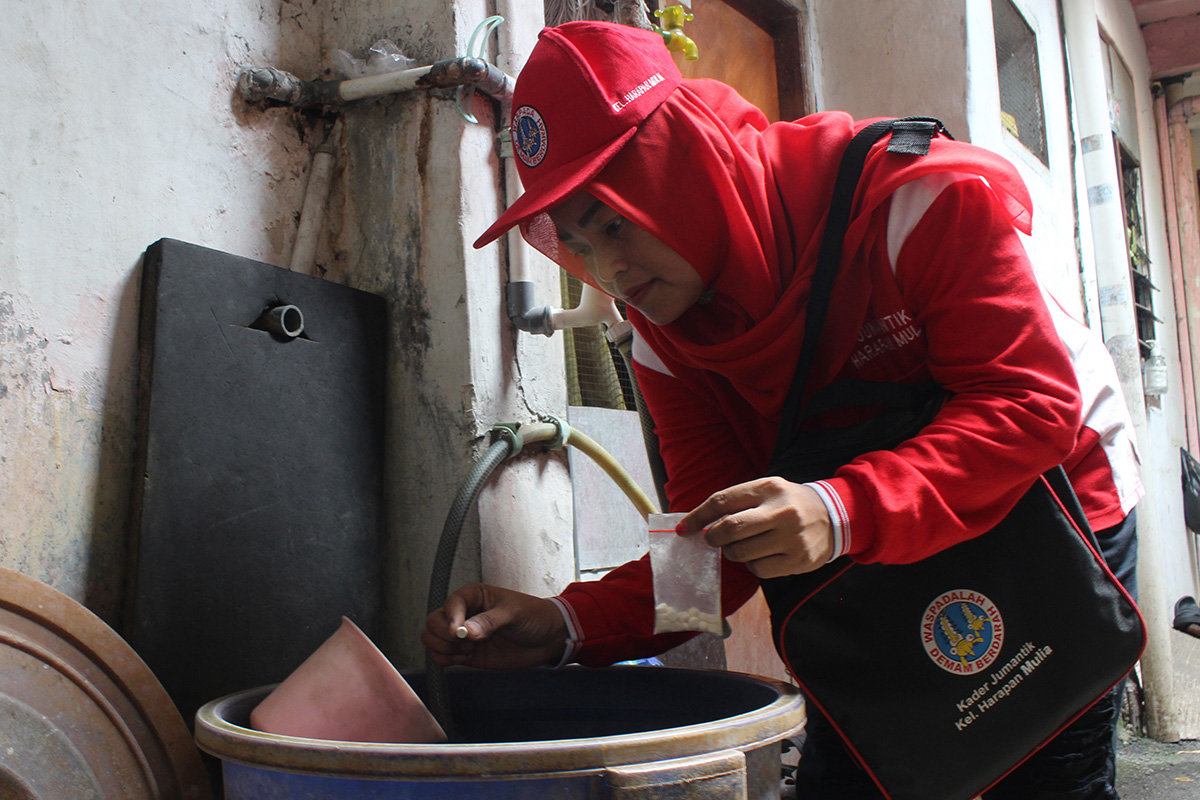 Peran Kader Juru Pemantau Jentik