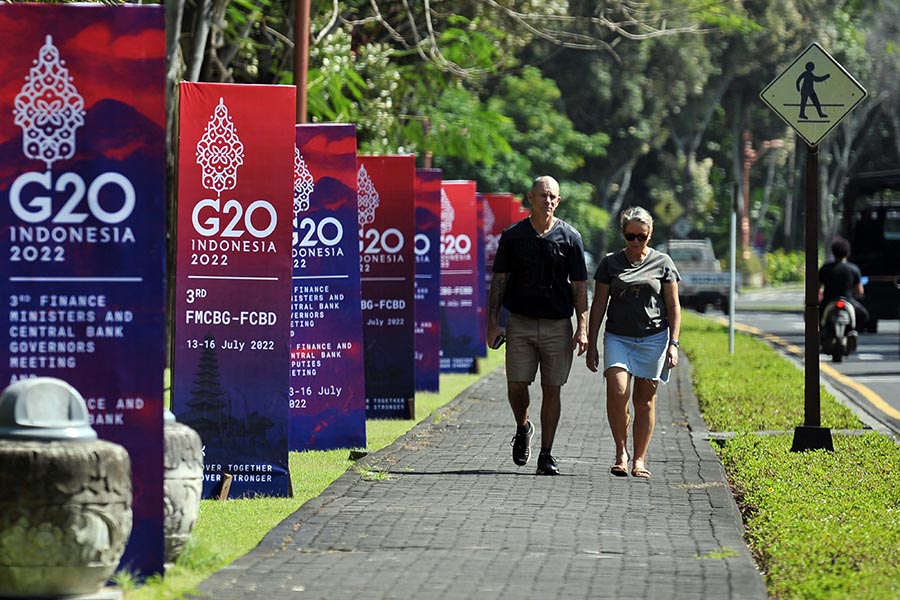 Persiapan Pertemuan Menteri Keuangan dan Gubernur Bank Sentral Presidensi G20