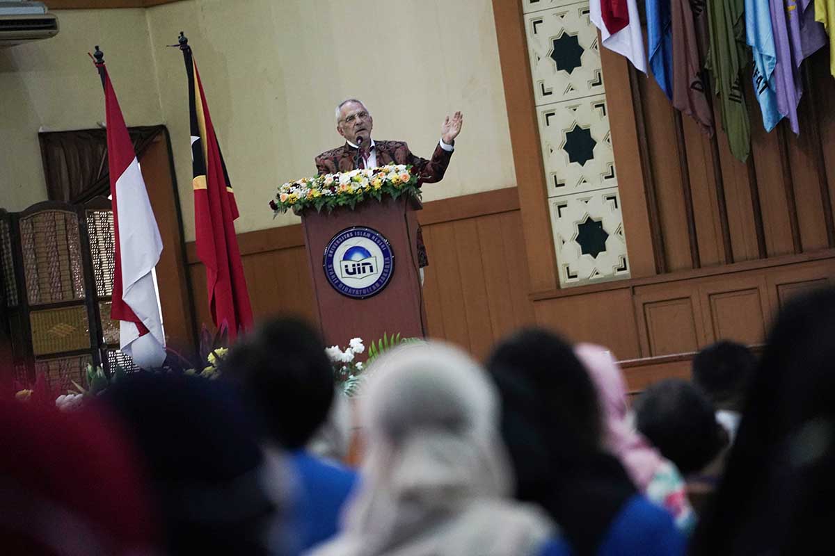 Kuliah Umum Ramos Horta di UIN Syarif Hidayatullah Jakarta