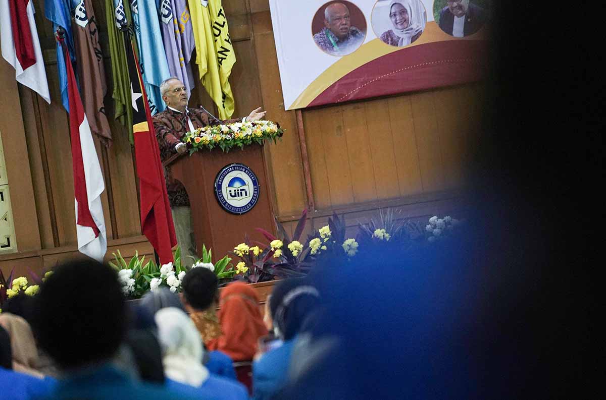 Kuliah Umum Ramos Horta di UIN Syarif Hidayatullah Jakarta