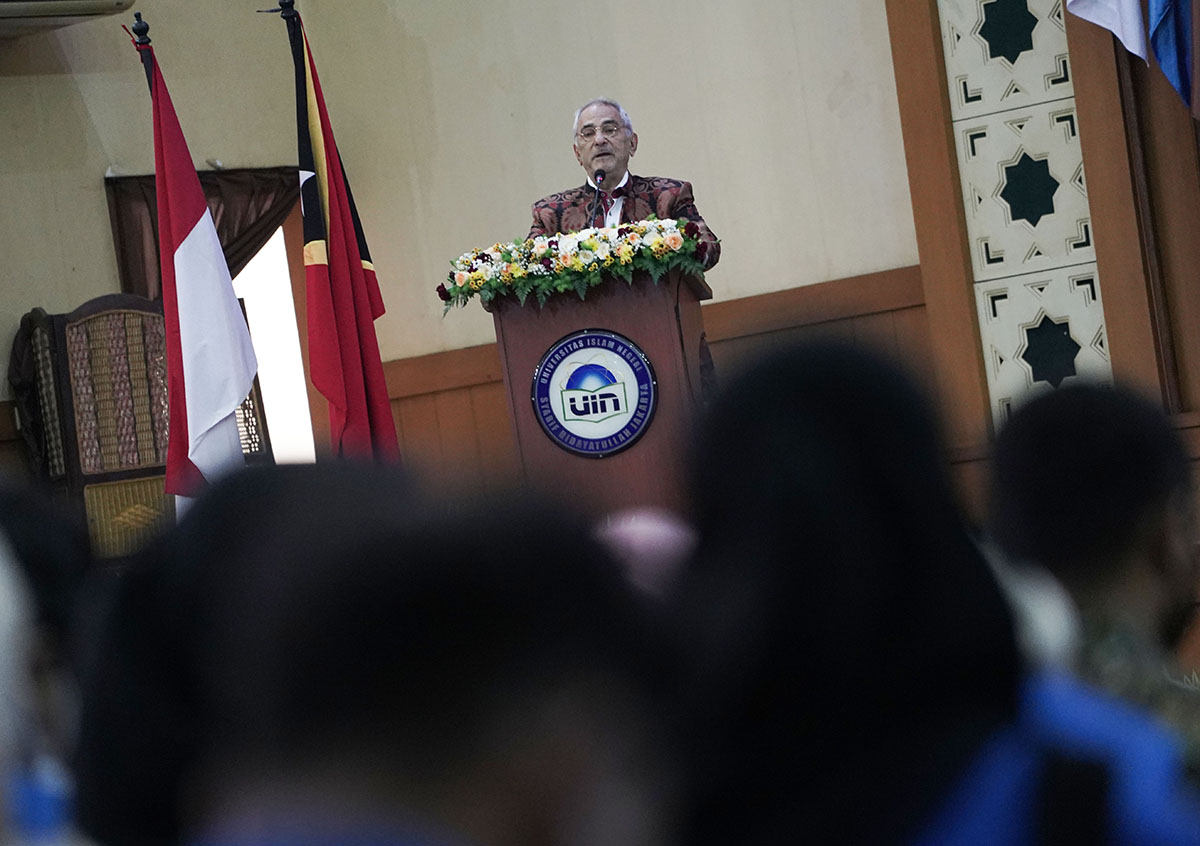 Kuliah Umum Ramos Horta di UIN Syarif Hidayatullah Jakarta