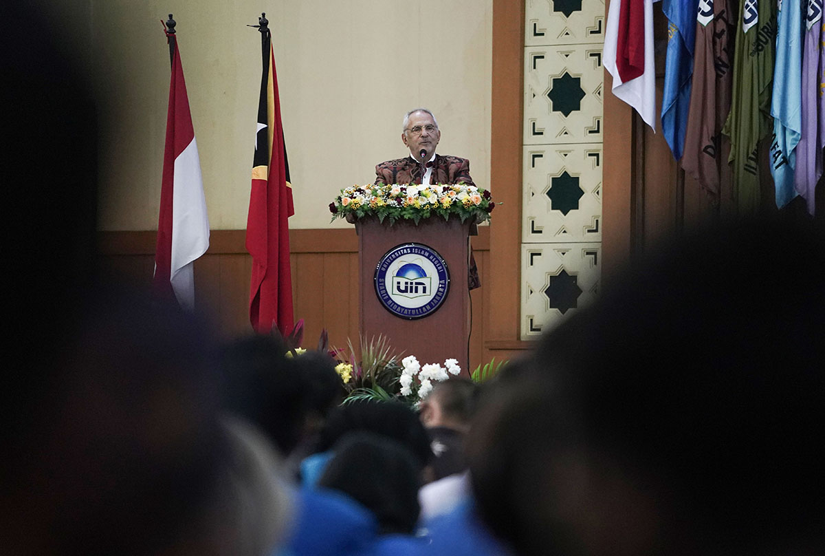 Kuliah Umum Ramos Horta di UIN Syarif Hidayatullah Jakarta