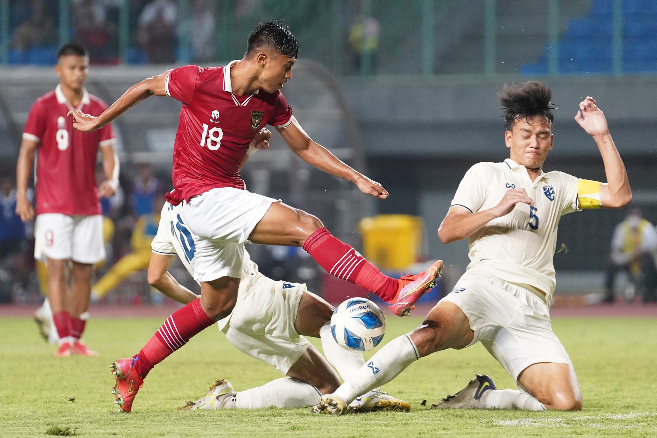 Indonesia Bermain Imbang Melawan Thailand