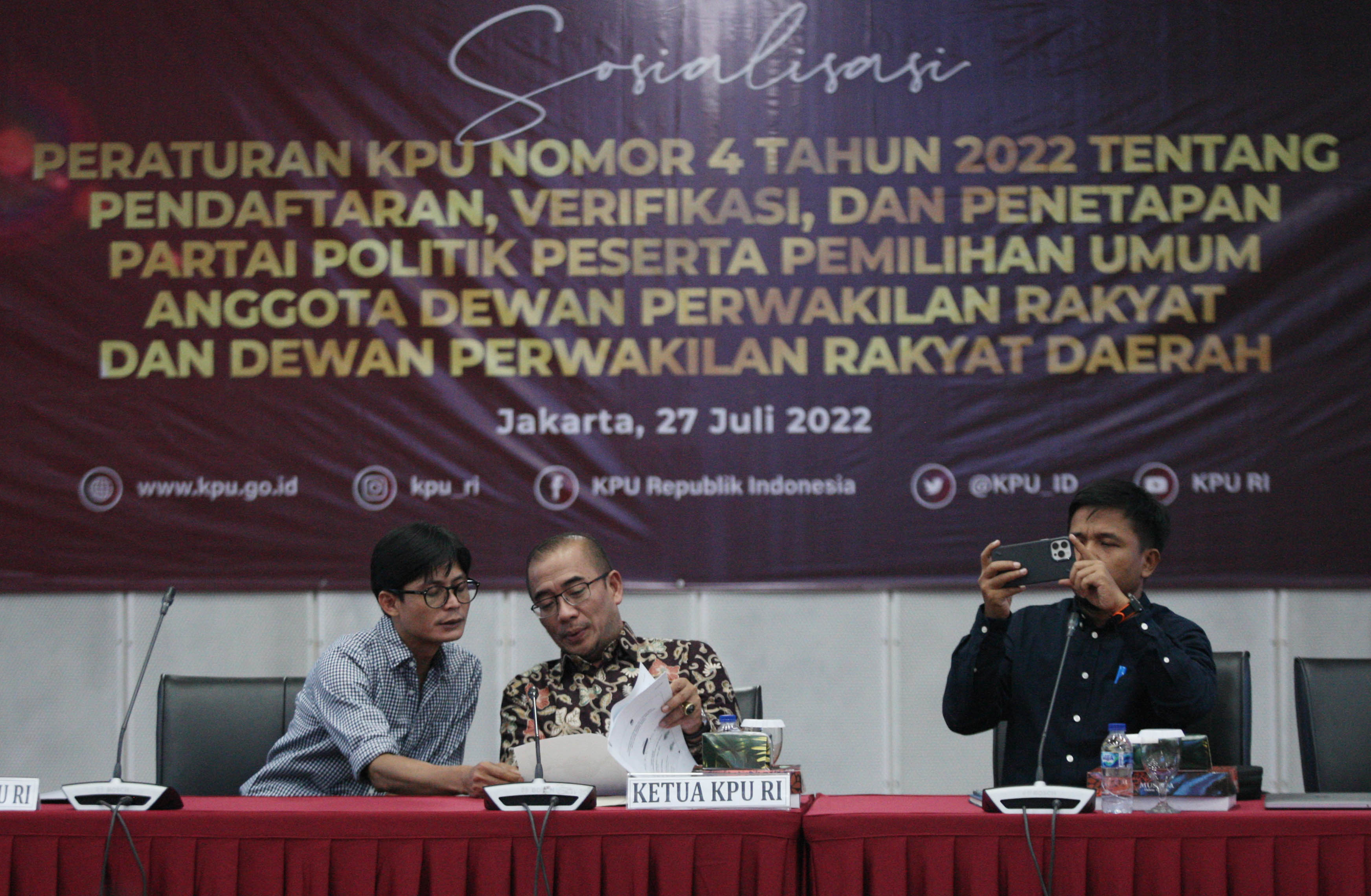 Sosialisasi Peraturan KPU Nomor 4 Tahun 2022