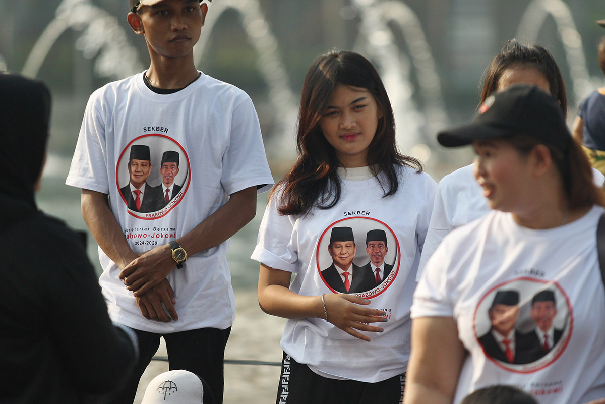 Simpatisan Nyatakan Dukungan Prabowo-Jokowi Maju Pilpres 2024 