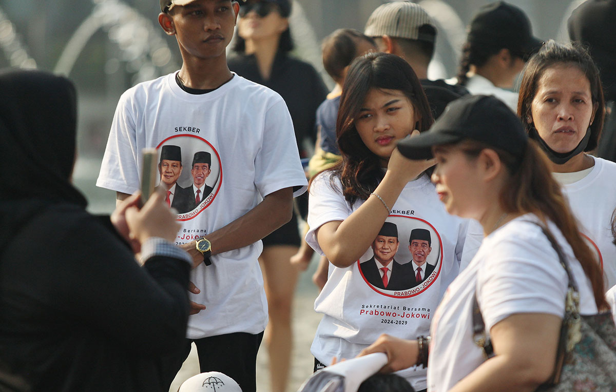 Simpatisan Nyatakan Dukungan Prabowo-Jokowi Maju Pilpres 2024 