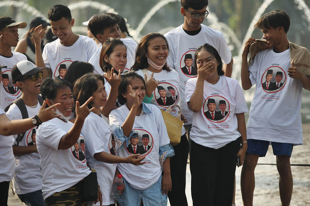 Simpatisan Nyatakan Dukungan Prabowo-Jokowi Maju Pilpres 2024 