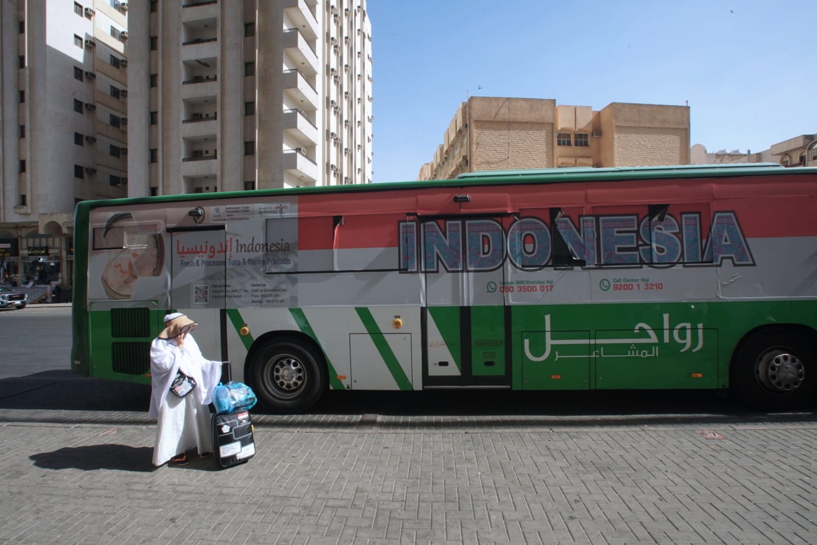Jamaah Haji Indonesia Berangkat Wukuf di Padang Arafah