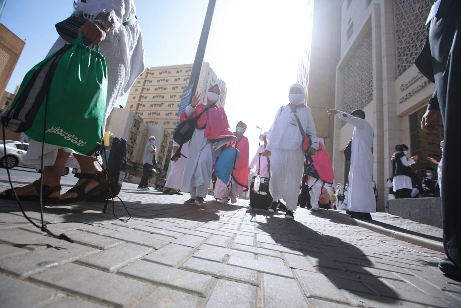 Jamaah Haji Indonesia Berangkat Wukuf di Padang Arafah