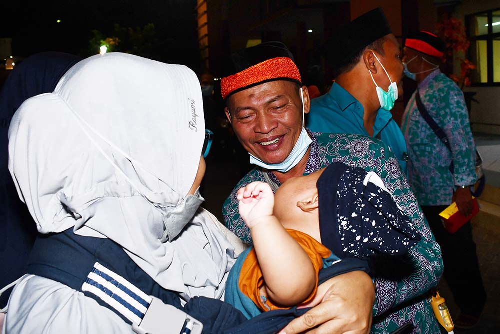 Kedatangan Jamaah Haji di Kota Madiun