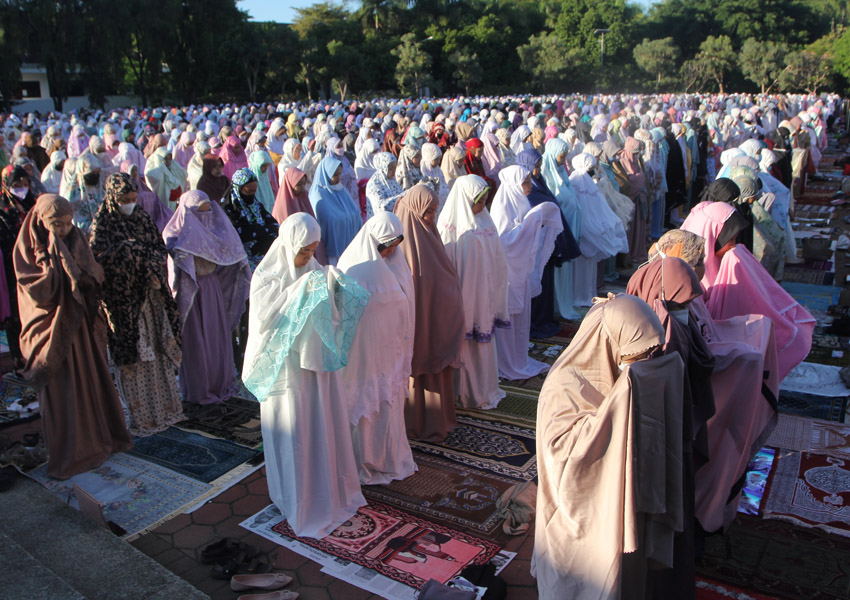 Salat Idul Adha Warga Muhammadiyah Di Malang