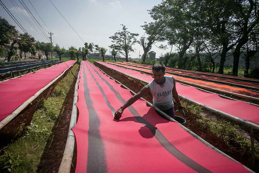 Produksi Kain Pantai