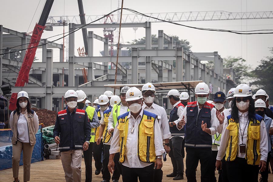 Menteri Basuki Meninjau Revitalisasi Taman Mini Untuk KTT G20