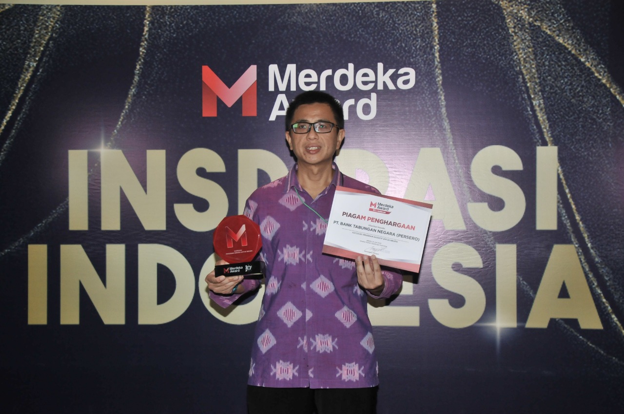 Bank BTN Terima Penghargaan Merdeka Awards 2022