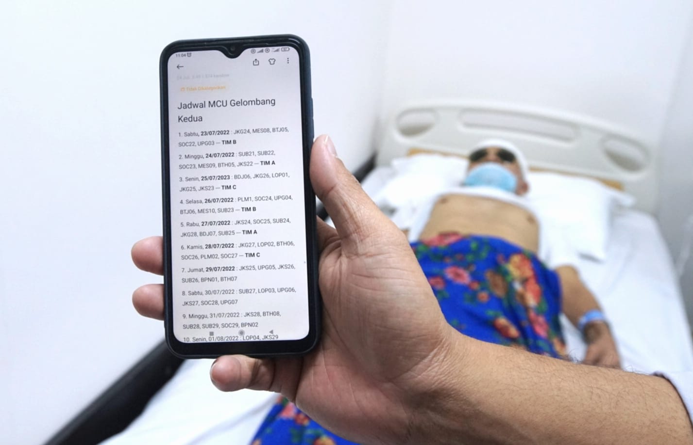 Klinik Kesehatan Haji Indonesia Melakukan Pemeriksaan Medis  Jemaah Haji Indonesia