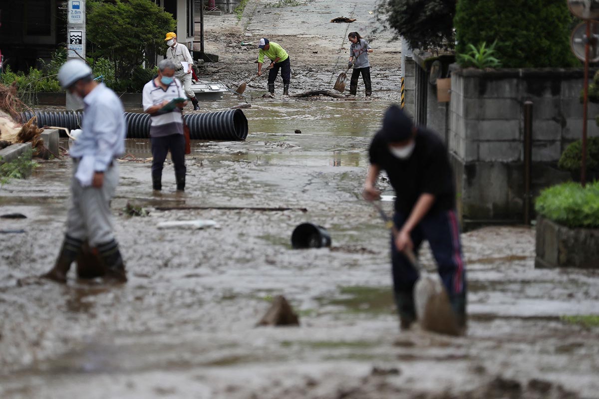 Banjir Bandang Landa Jepang 500 Ribu Penduduk Dievakuasi
