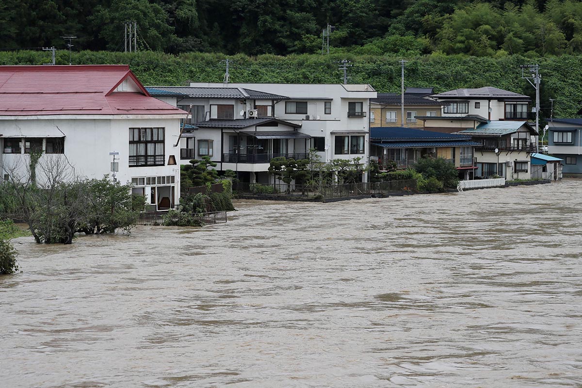 Banjir Bandang Landa Jepang 500 Ribu Penduduk Dievakuasi