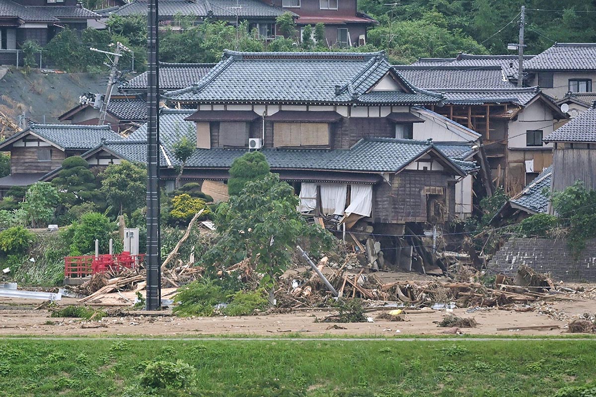 Banjir Bandang Landa Jepang 500 Ribu Penduduk Dievakuasi