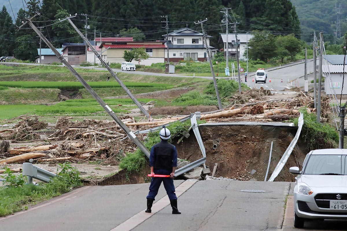 Banjir Bandang Landa Jepang 500 Ribu Penduduk Dievakuasi
