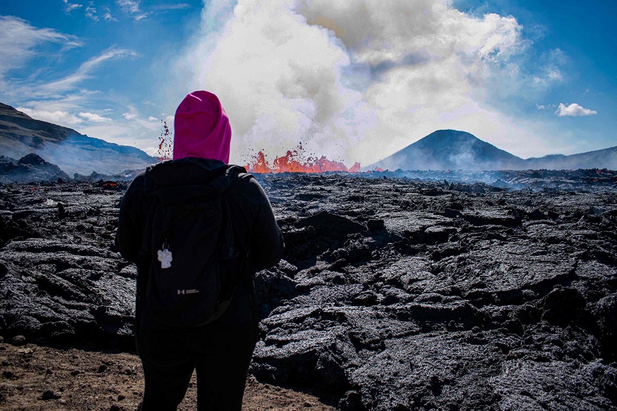 Erupsi Gunung Berapi di Reykjavik Islandia