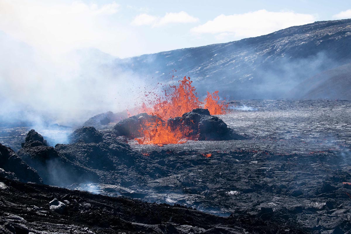 Erupsi Gunung Berapi di Reykjavik Islandia