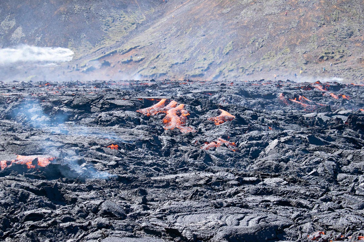 Erupsi Gunung Berapi di Reykjavik Islandia