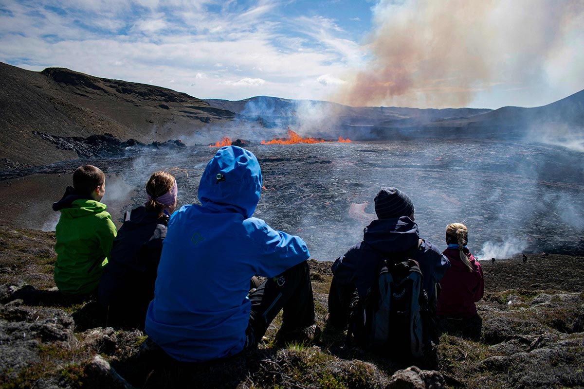 Erupsi Gunung Berapi di Reykjavik Islandia