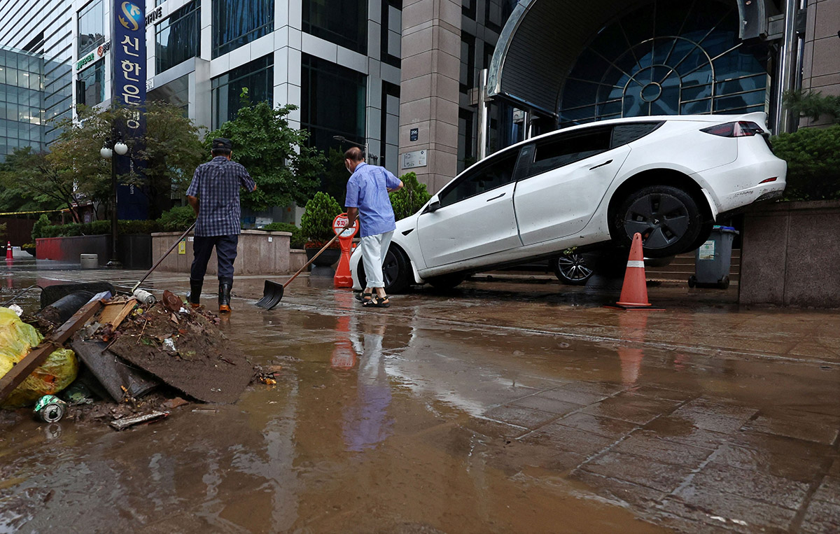 Banjir Bandang di Seoul