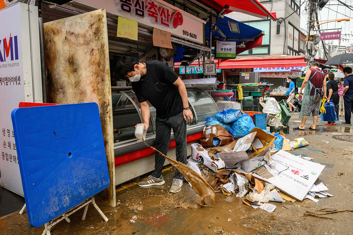 Banjir Bandang di Seoul