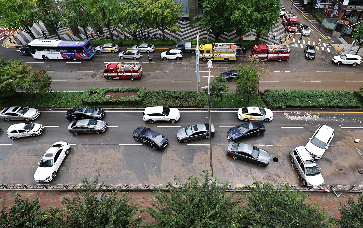 Banjir Bandang di Seoul