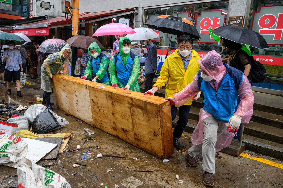 Banjir Bandang di Seoul